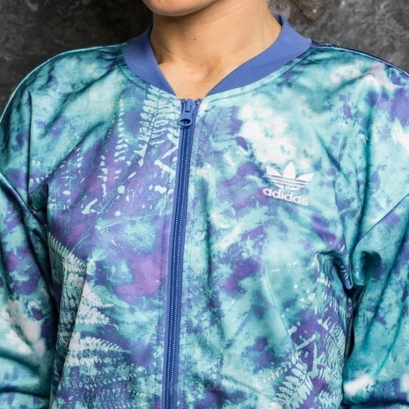 Adidas Ocean Elements Blue Track Jacket small - Picture 7 of 8